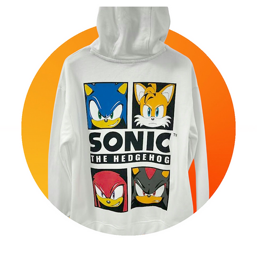 Sonic the Hedgehog boys hoodie
