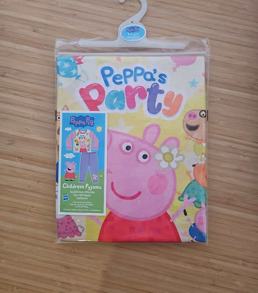 Peppa Pig Girls Long Sleeve Pyjamas 1-5 years