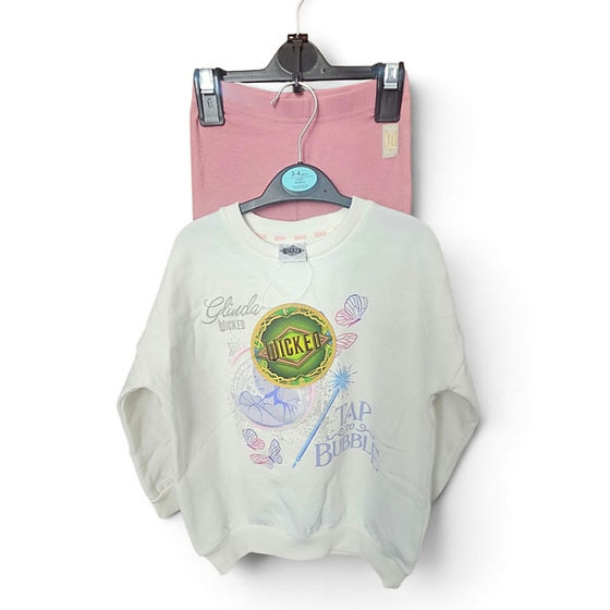 Girls Wicked set jumper and leggings 2-8 years