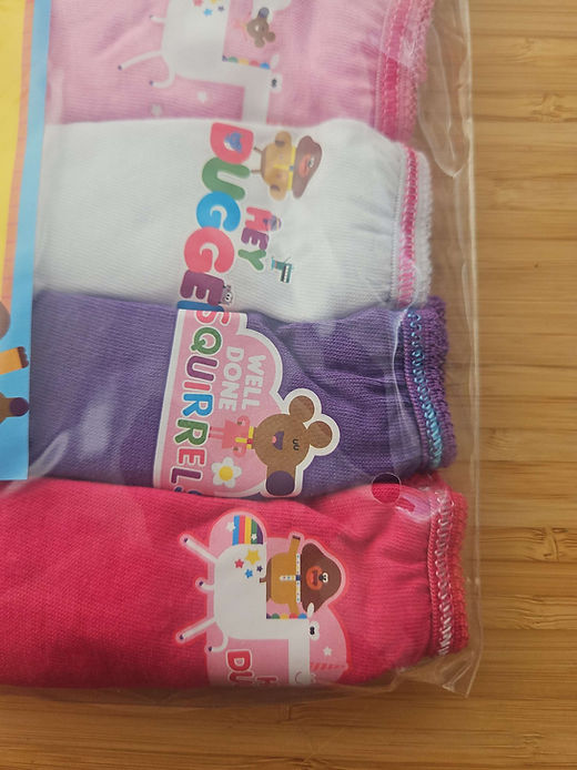 Hey Duggee-Cbeebies Girls 5 pack briefs Underwear