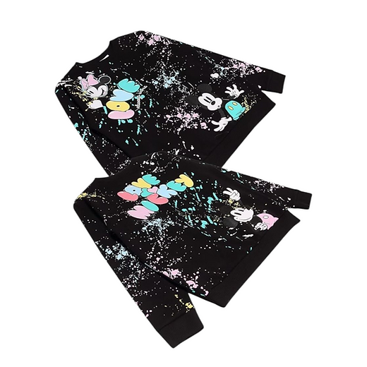 Disney jumper Mickey and Minnie Paint splash Love theme 5-6 years