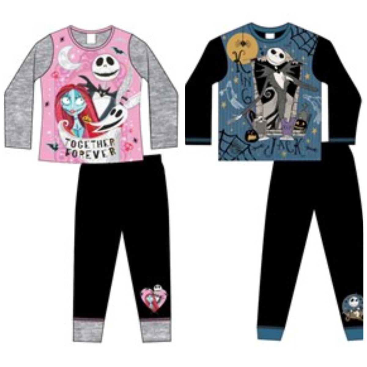 Disney The nightmare before Christmas kids pyjamas 5-12 years