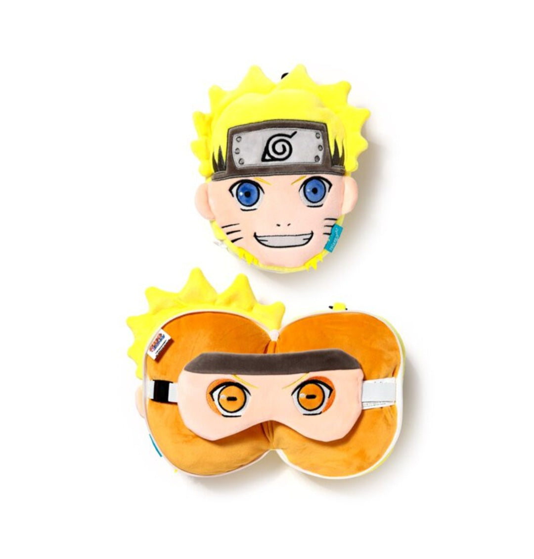 Relaxeazzz Plush Travel Pillow & Eye Mask licensed characters