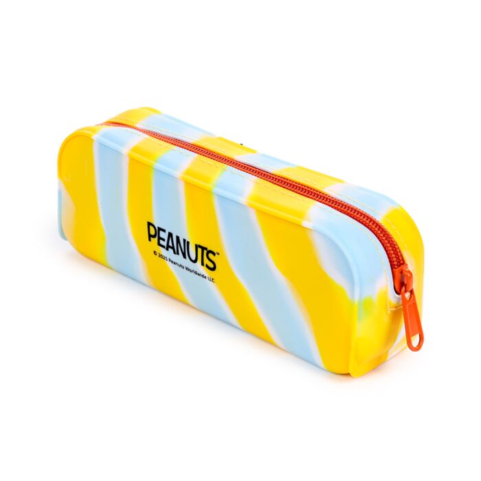Peanuts Snoopy & Woodstock Charms Silicone Pencil Case