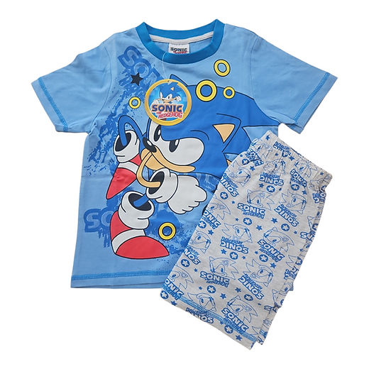 Sonic the hedgehog Boys Short pyjamas 3-9 years