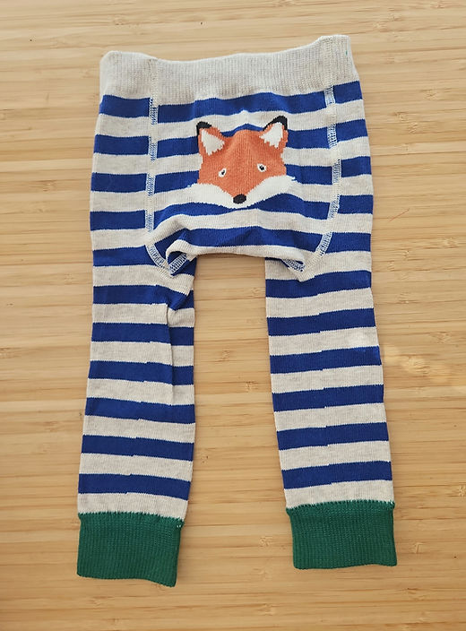 Girls/Boys footless tights/leggings 0-6 months