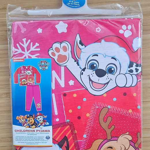 Paw Patrol kids long sleeve pyjamas 1-5 years