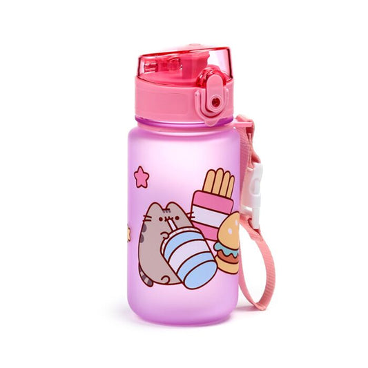 350ml Shatterproof Pop Top Children's Water Bottle - Pusheen the Cat Foodie