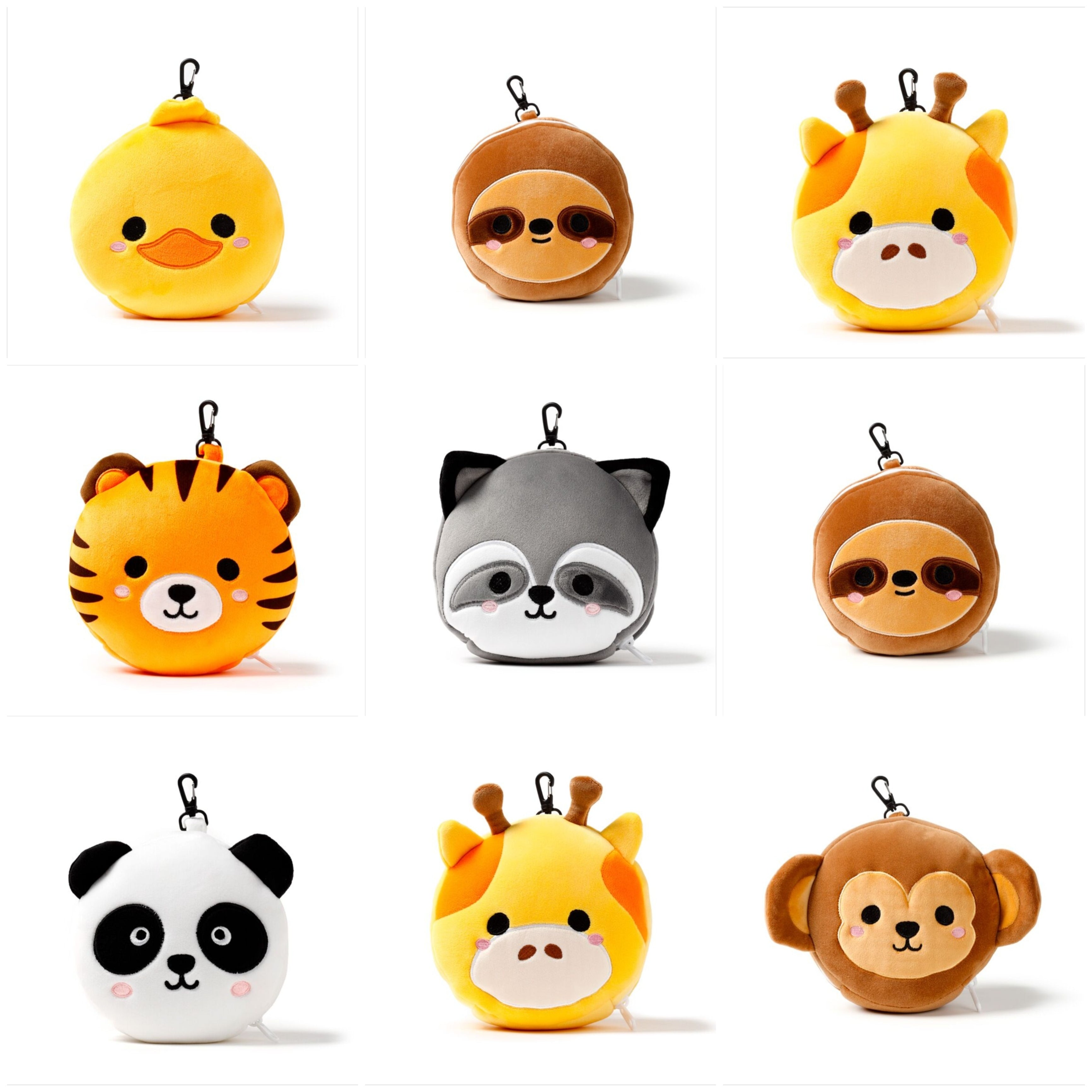 Relaxeazzz Plush Travel Pillow & Eye Mask