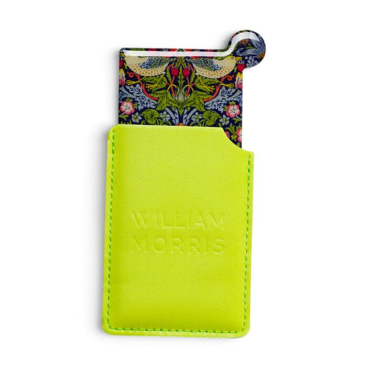 William Morris Strawberry Thief Pocket Mirror in Sleeve