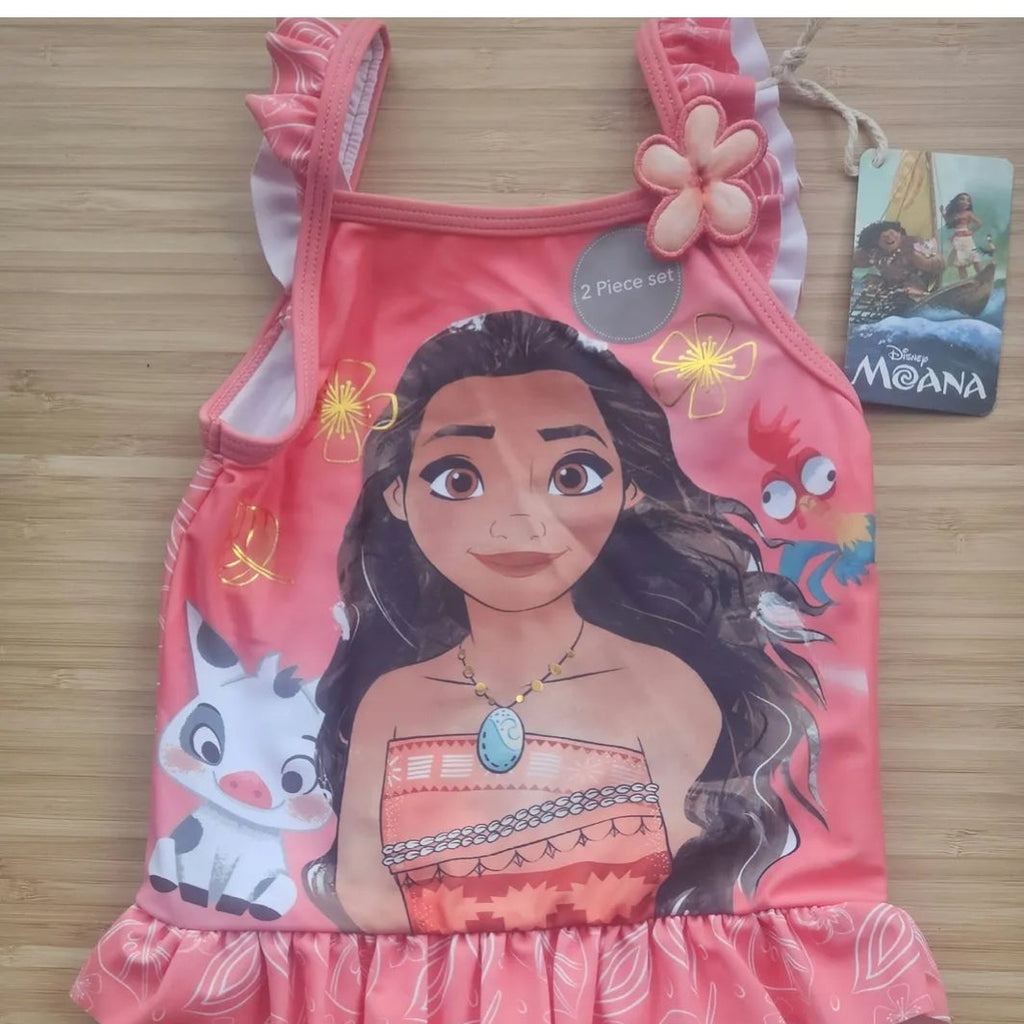 Disney Moana girls/toddler swimwear set- tankini