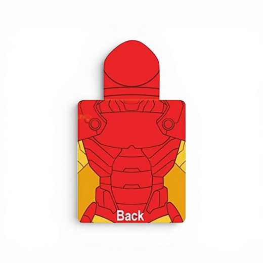 Marvel Ironman Hooded Poncho towel kids