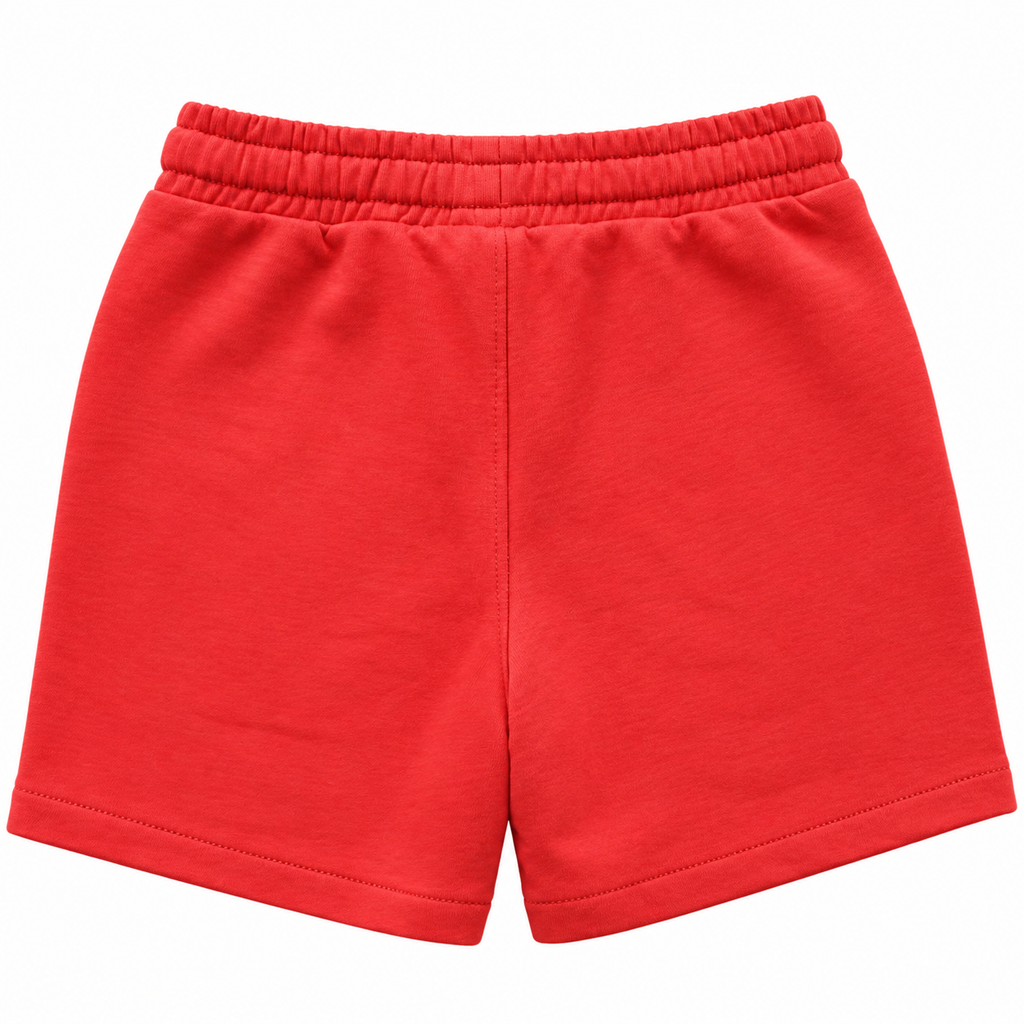 Boys shorts racing cars orange 2-8 years