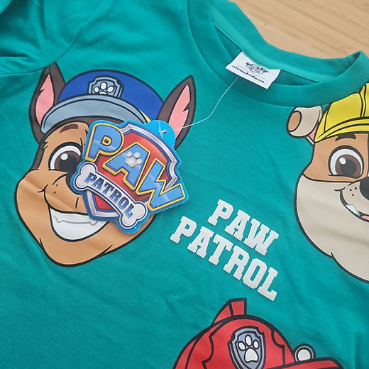 Paw Patrol long sleeve boys top 1-5 years